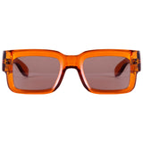 Óculos de Sol Evoke Lodown G02 Quadrado Crystal Brown  TAM 47 mm