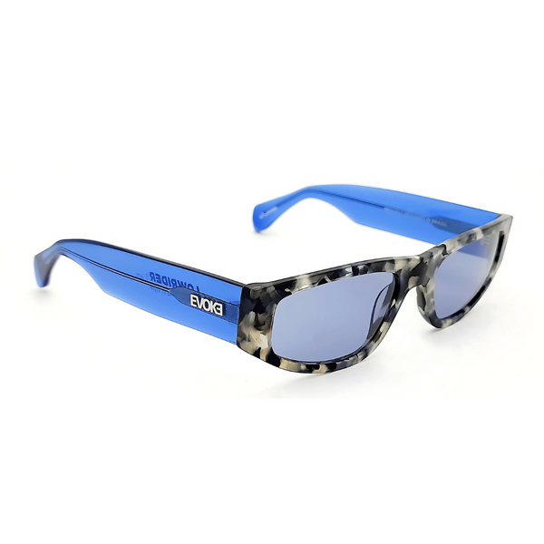 ÓCULOS DE SOL LOWRIDER A21 DEMI BLACK CRYSTAL BLUE SILVER BLUE ÓCULOS DE SOL LOWRIDER A21 DEMI BLACK CRYSTAL BLUE SILVER BLUE