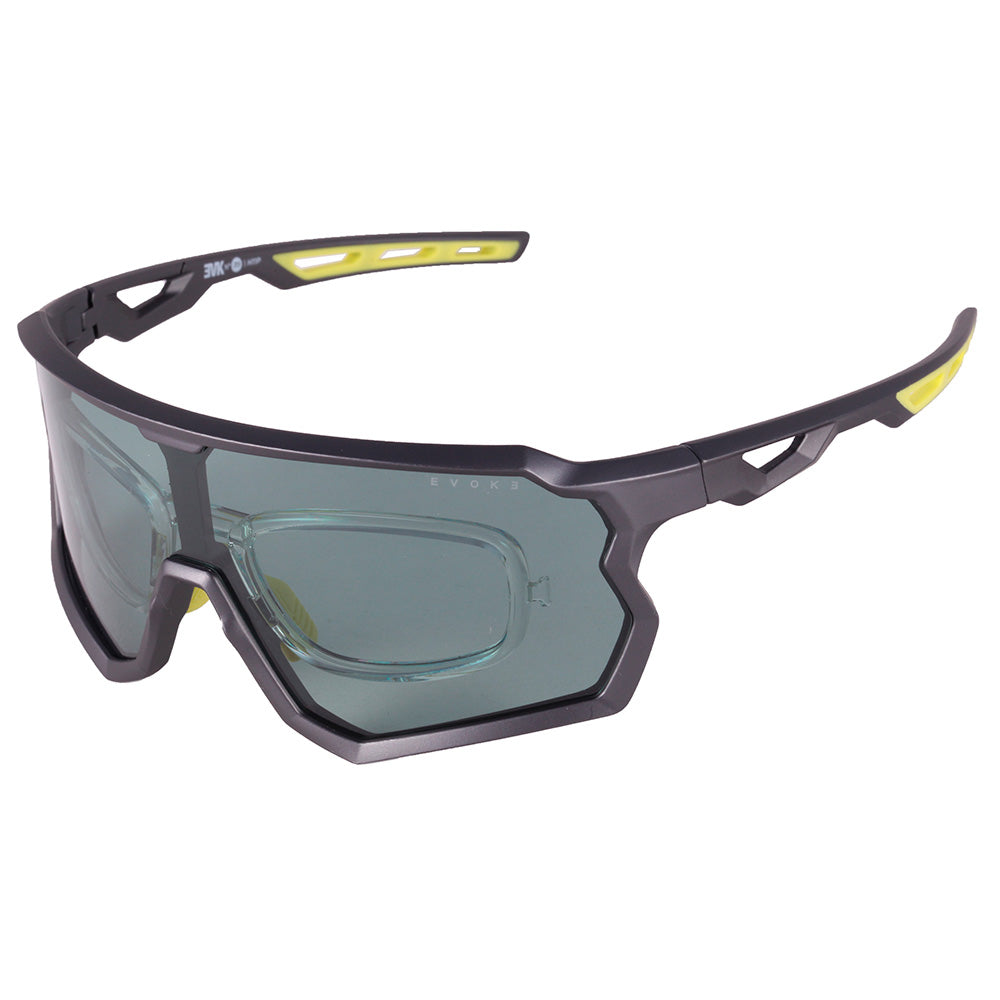 ÓCULOS DE SOL EVK 39 H11P MATTE GREY GREEN POLARIZED – Evoke Store