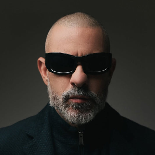 Óculos de Sol Evoke X Henrique Fogaça The Mask HFA01 Black Shine