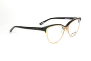 Óculos de Grau Evoke INFLUENCE 2 A01 BLACK GOLD MATTE TAM 50 MM