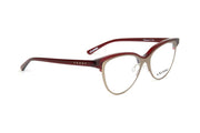 Óculos de Grau Evoke INFLUENCE 2 T01 CRYSTAL RED LIGHT GOLD TAM 50 MM