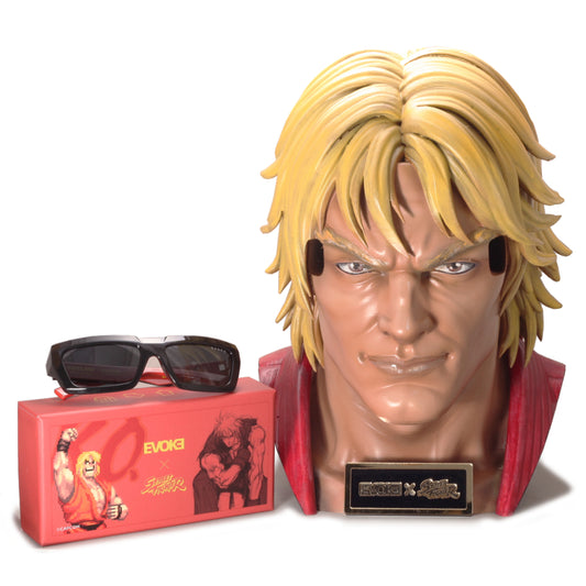 PIEZA DE ARTE EVOKE X STREET FIGHTER KEN OUTLAW EDICIÓN 1/1 - Pintada a mano por Julio Torquetti
