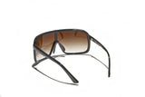 Óculos de Sol Evoke Nosedive High-end A01T Midnight Shine Silver Brown Gradient