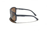 Óculos de Sol Evoke Nosedive High-end A01 Midnight Shine Silver Brown Total - Solar