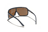 Óculos de Sol Evoke Nosedive High-end A01 Midnight Shine Silver Brown Total - Solar