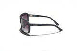 Óculos de Sol Evoke Nosedive High-end A11T Midnight Matte Silver Gray Gradient