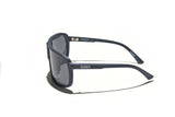 Óculos de Sol Evoke Nosedive High-end A11 Midnight Matte Silver Gray Total TAM 137 MM
