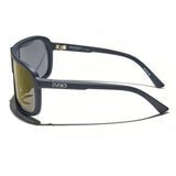Óculos de Sol Evoke Nosedive High-end A12S Midnight Matte Silver Lilac Flash
