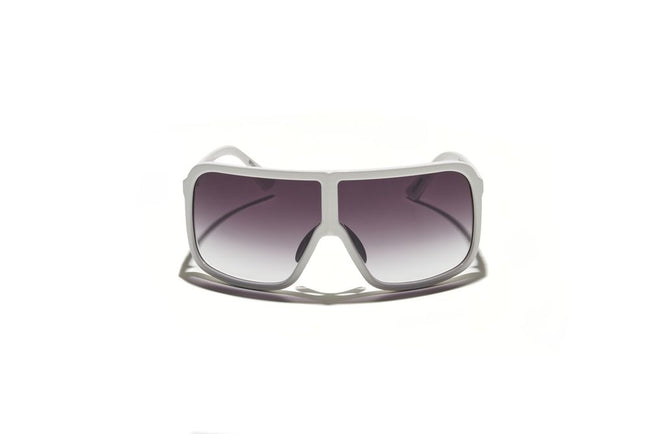 Óculos de Sol Evoke Nosedive High-end B01T White Silver Gray Gradient
