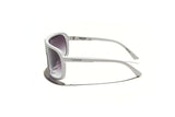 Óculos de Sol Evoke Nosedive High-end B01T White Silver Gray Gradient