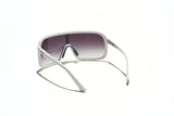 Óculos de Sol Evoke Nosedive High-end B01T White Silver Gray Gradient