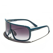 Óculos de Sol Evoke Nosedive High-end E01T Green Forest Silver Gray Gradient