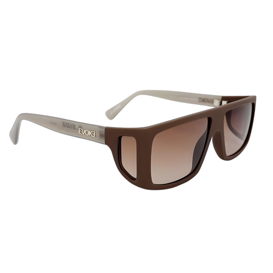 ÓCULOS DE SOL NEW B-SIDE BRH12 MATTE BROWN GRAY BROWN GRADIENT