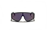 Óculos de Sol Evoke On Court High-end A12S MIdnight Matte SIlver LIlac Flash