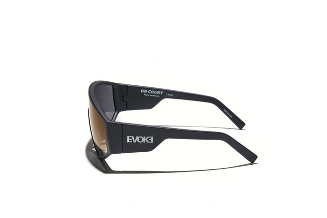 Óculos de Sol Evoke On Court High-end A12S MIdnight Matte SIlver LIlac Flash