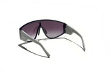 Óculos de Sol Evoke On Court High-end DH01T Eletric Blue Grey Silver Gray Gradient