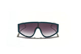 Óculos de Sol Evoke On Court High-end EB01T Forest Green White Silver Gray Gradient
