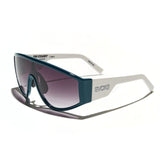 Óculos de Sol Evoke On Court High-end EB01T Forest Green White Silver Gray Gradient