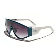 Óculos de Sol Evoke On Court High-end EB01T Forest Green White Silver Gray Gradient