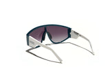 Óculos de Sol Evoke On Court High-end EB01T Forest Green White Silver Gray Gradient