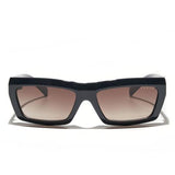 Óculos de Sol Evoke Outlaw High-end A01T Modnight Shine Silver Brown Grafient