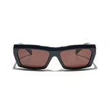 Óculos de Sol Evoke Outlaw High-end A01 Midnight Shine  Silver Brown Total