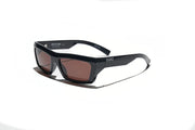 Óculos de Sol Evoke Outlaw High-end A01 Midnight ShineSilver Brown Total