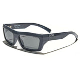 Óculos de Sol Evoke Outlaw High-end A11S Midnight Matte Silver Dark Blue Flash