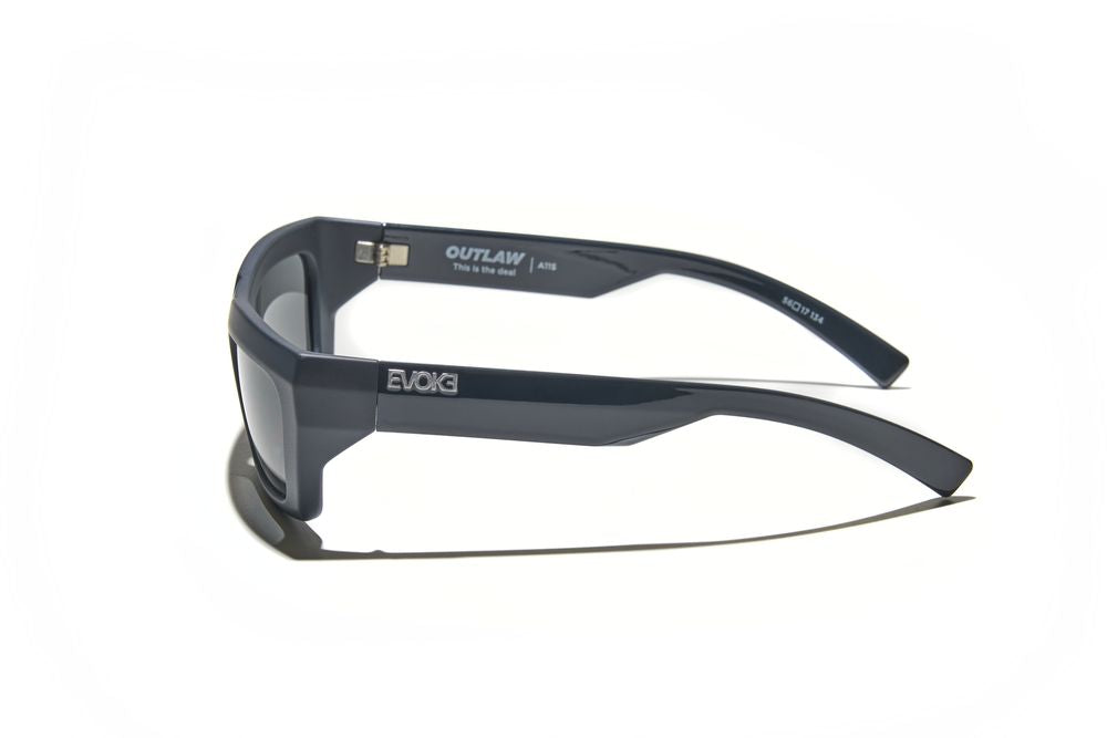 ÓCULOS DE SOL OUTLAW HIGH-END A11S MIDNIGHT MATTE SILVER DARK BLUE