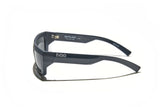 Óculos de Sol Evoke Outlaw High-end A11S Midnight Matte Silver Dark Blue Flash