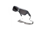 Óculos de Sol Evoke Outlaw High-end A11 Modnight Matte Silver Gray Total