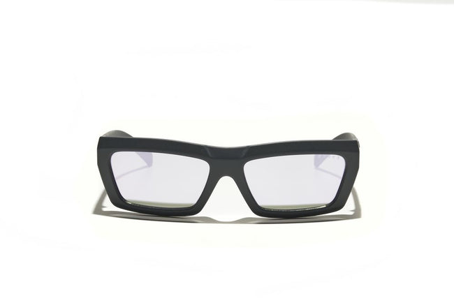 Óculos de Sol Evoke Outlaw High-end A13S Midnight Matte Silver Lilac Flash
