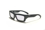 Óculos de Sol Evoke Outlaw High-end A13S Midnight Matte Silver Lilac Flash