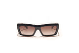 Óculos de Sol Evoke Outlaw High-end A21T Black Radica Silver Brown Gradient