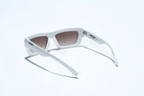 Óculos de Sol Evoke Outlaw High-end B01T White Shine Black Brown Gradient
