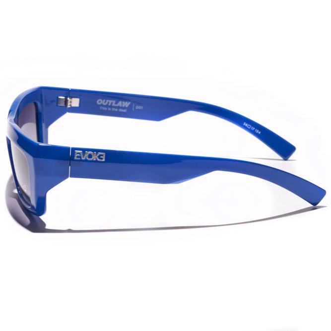 Óculos de Sol Outlaw High-end D01 Eletric Blue Silver Gray