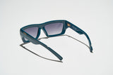 Óculos de Sol Evoke Outlaw High-end E01T Forest Green Gold Gray Gradient