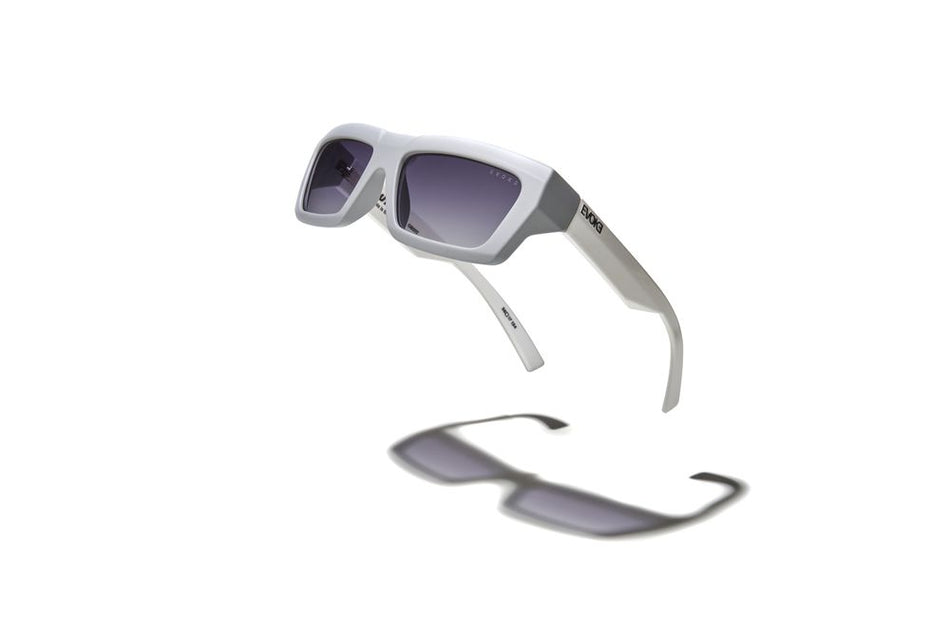 Óculos de Sol Evoke Outlaw High-end GB01T Grey White Black Gray Gradient