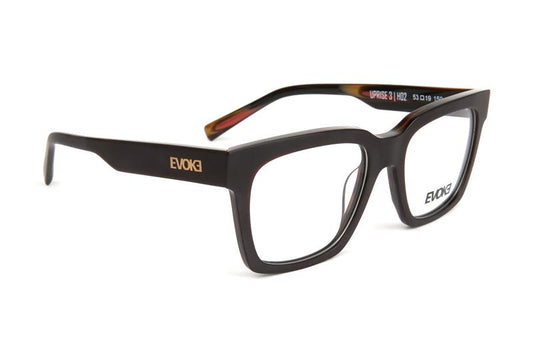 ÓCULOS DE GRAU EVOKE UPRISE III H02 BROWN MARBLE GOLD TAM 53 MM