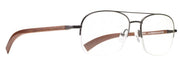 Óculos de Grau Evoke Wood RX3 01A BLACK MATTE TAM 54 MM
