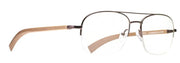 Óculos de Grau Evoke Wood RX3 08A BROWN TAM 54 MM