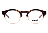Óculos de Grau Evoke Capo III G21 TURTLE GOLD TAM 49 MM