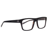 Óculos de Grau Evoke Capo VIII A02 BLACK TURTLE SHINE SILVER TAM 53 MM