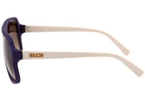 Óculos de Sol Evoke EVK 04 C01 Violet Temple Nude/ Brown Degradê