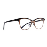 Óculos de Grau Evoke INFLUENCE A01 BLACK GOLD MATTE TAM 51 MM