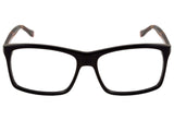 Óculos de Grau Evoke Life I A01 BLACK SHINE TEMPLE TURTLE TAM 54 MM