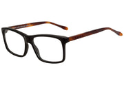 Óculos de Grau Evoke Life I A01 BLACK SHINE TEMPLE TURTLE TAM 54 MM