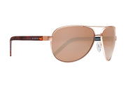 Óculos de Sol Evoke Poncherello 14C Gold Turtle/ Brown Degradê Espelhado