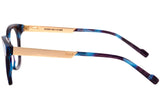 Óculos de Grau Evoke VOLT VI G23 BLUE MARBLE TEMPLE GOLD TAM 48 MM